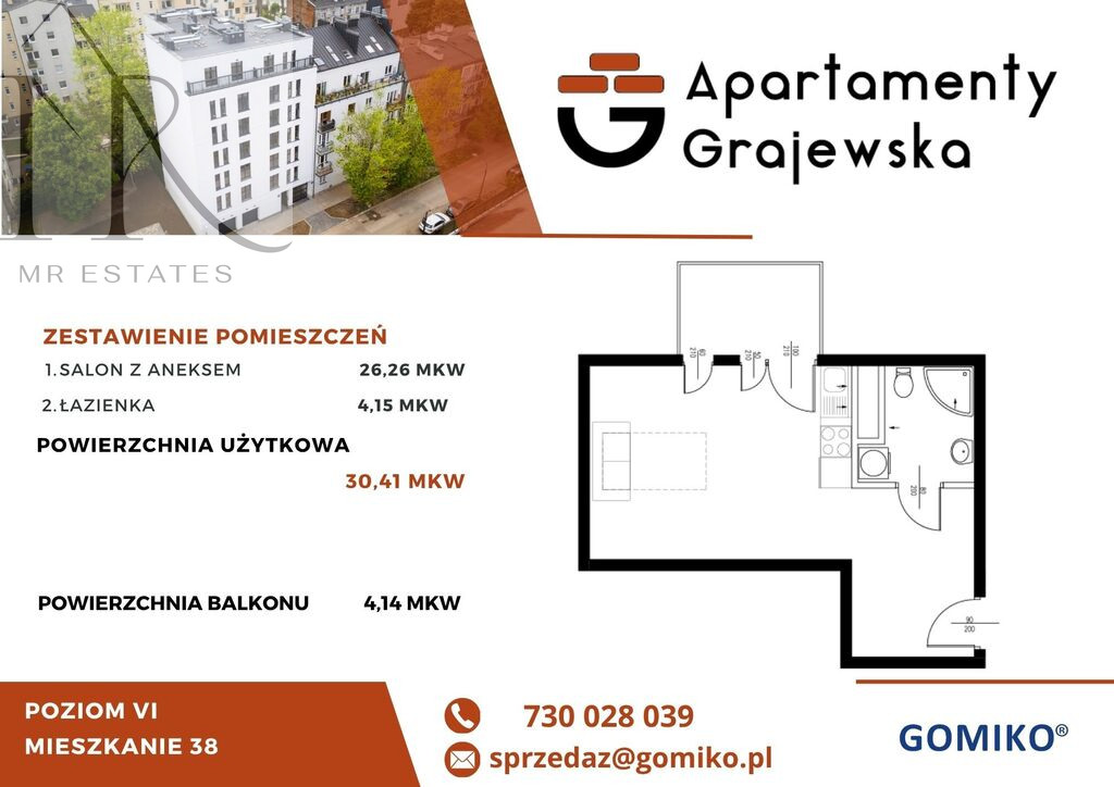 Mieszkanie Sprzedaż Warszawa Praga-Północ Grajewska 2