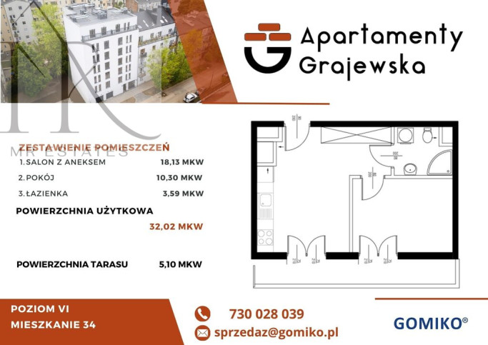 Mieszkanie Sprzedaż Warszawa Praga-Północ Grajewska 2