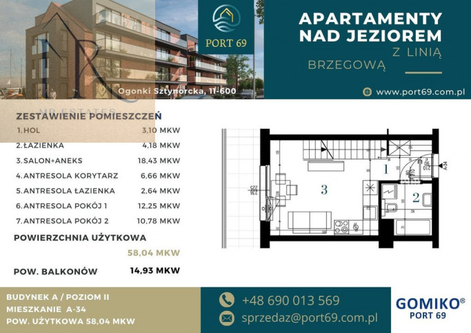 Mieszkanie Sprzedaż Ogonki Sztynorcka 2